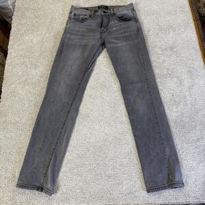Lucky Brand 221 Straight Leg Jeans 30x32 Faded Gray Denim Pants Mens